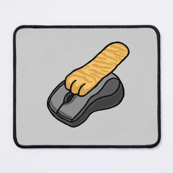 Item preview, Ginger Cat Paw On Computer Mouse/Cursor designed and sold by CamilasPrints.