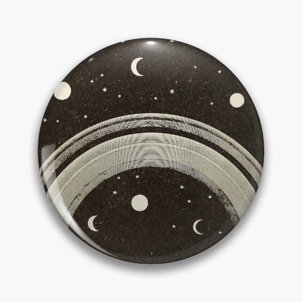 Item preview, saturn rings and its moons designed and sold by UranianDreams.
