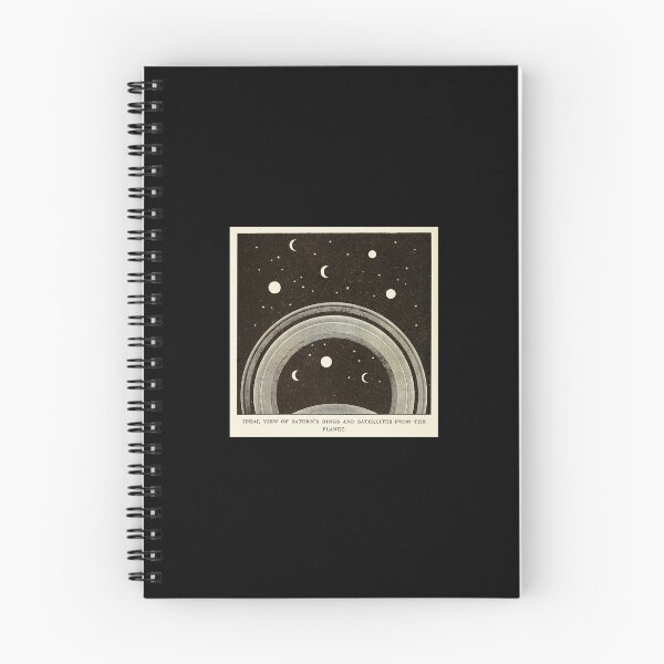 Item preview, saturn rings and its moons designed and sold by UranianDreams.