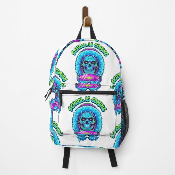Item preview, School Is Coming Cyber Skull Winter Parka designed and sold by questark.