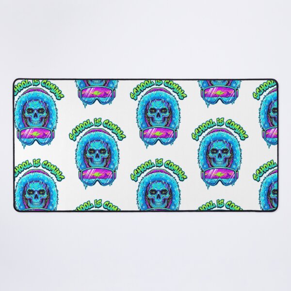 Item preview, School Is Coming Cyber Skull Winter Parka designed and sold by questark.