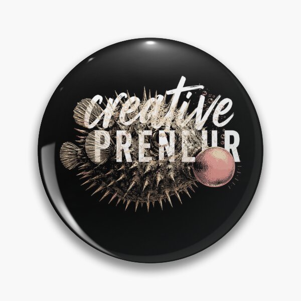 Item preview, Funny Creativepreneur Pufferfish Bubblegum Entrepreneur Small Business Owner Artist Graphic designed and sold by LizzyKeiko.