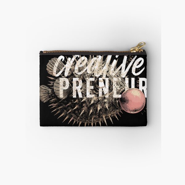Item preview, Funny Creativepreneur Pufferfish Bubblegum Entrepreneur Small Business Owner Artist Graphic designed and sold by LizzyKeiko.