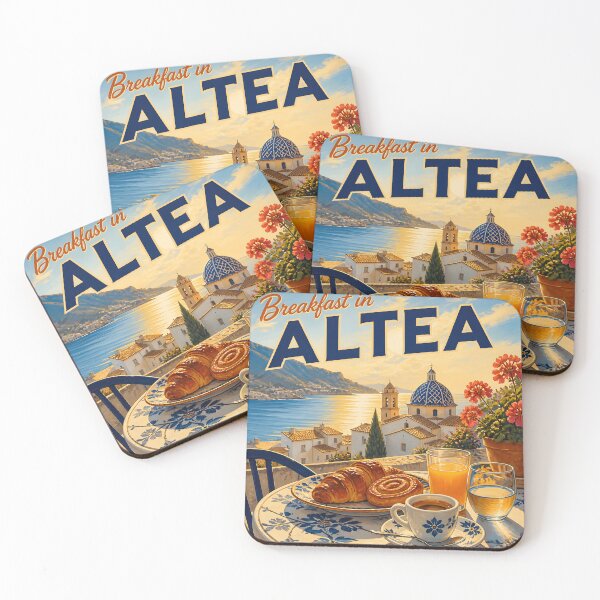 Item preview, Altea, Spain: Scenic -Style Painterly Travel Poster designed and sold by LSVart.
