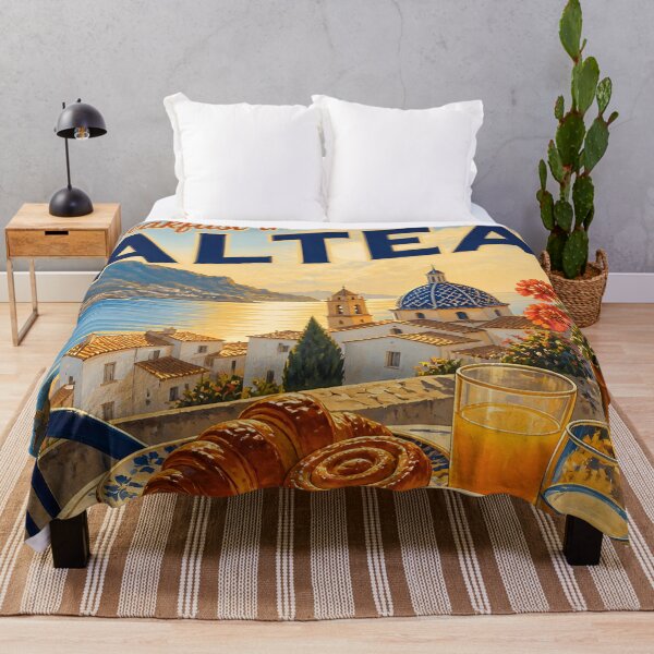 Item preview, Altea, Spain: Scenic -Style Painterly Travel Poster designed and sold by LSVart.