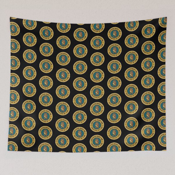 Item preview, Certified Night Owl Creative At 2AM Vintage Badge designed and sold by DuckOddity.