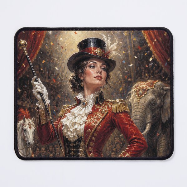 Item preview, Queen of the Circus painting. designed and sold by GalleryKauffeld.