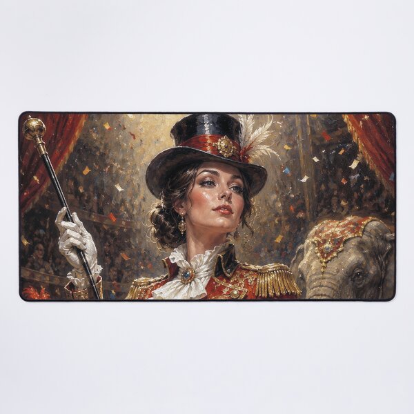 Item preview, Queen of the Circus painting. designed and sold by GalleryKauffeld.
