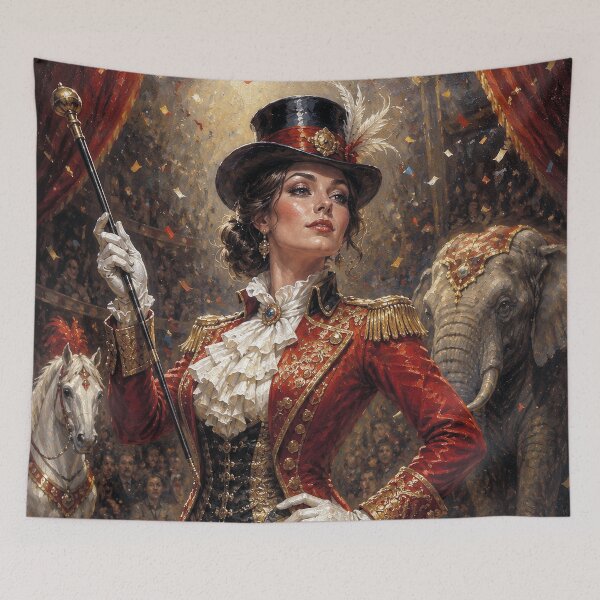 Item preview, Queen of the Circus painting. designed and sold by GalleryKauffeld.