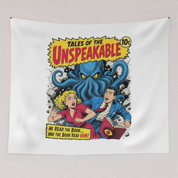Item preview, Lovecraft Tales of the Unspeakable – Pulp Terror designed and sold by Fenay Designs.