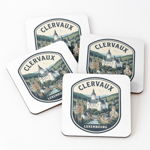 Item preview, Vintage Clervaux Luxembourg Castle Travel Badge designed and sold by k3rstman1.