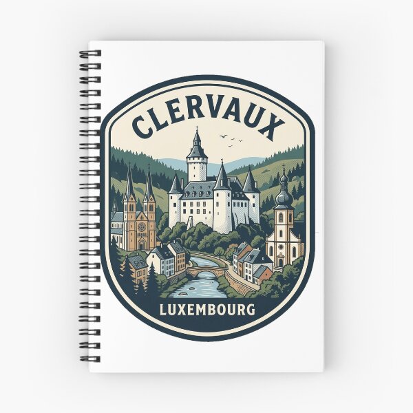 Item preview, Vintage Clervaux Luxembourg Castle Travel Badge designed and sold by k3rstman1.