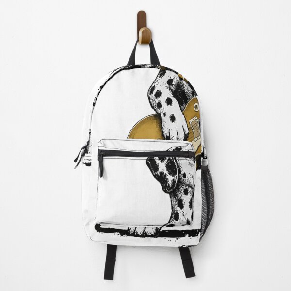 Item preview, Cute Dalmatian Dog Playing Gold Electric Guitar Vintage Rock Star Musician designed and sold by LizzyKeiko.