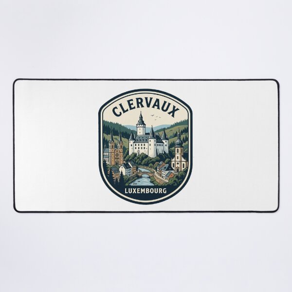 Item preview, Vintage Clervaux Luxembourg Castle Travel Badge designed and sold by k3rstman1.