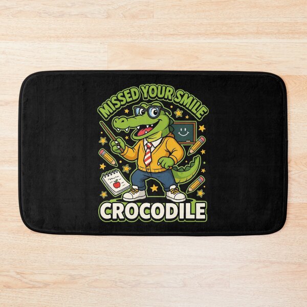 Item preview, Missed Your Smile Crocodile Cute Teacher Outfit designed and sold by Redgiant87x.
