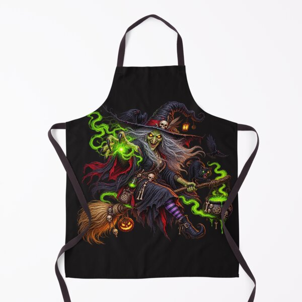Item preview, Witch – Dark Halloween Magic & Spooky Fantasy designed and sold by DoodleWorld Studio .