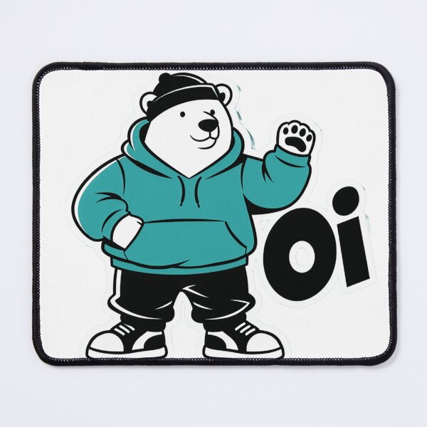 Item preview, Oi Streetwear Polar Bear Waving Hello designed and sold by a575642903.