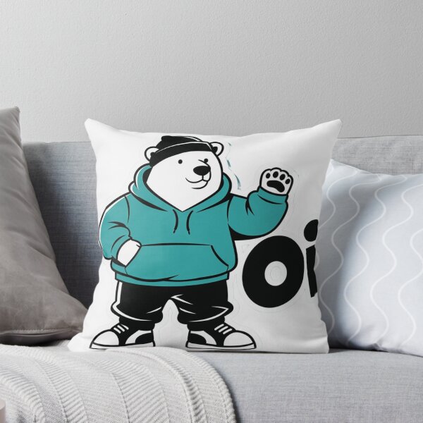 Item preview, Oi Streetwear Polar Bear Waving Hello designed and sold by a575642903.