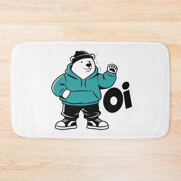 Item preview, Oi Streetwear Polar Bear Waving Hello designed and sold by a575642903.