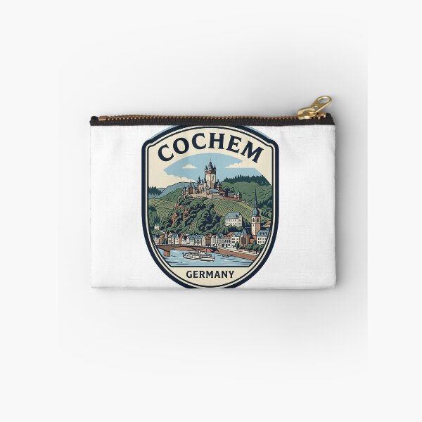 Item preview, Cochem Germany Reichsburg Castle Vintage Travel Emblem designed and sold by k3rstman1.