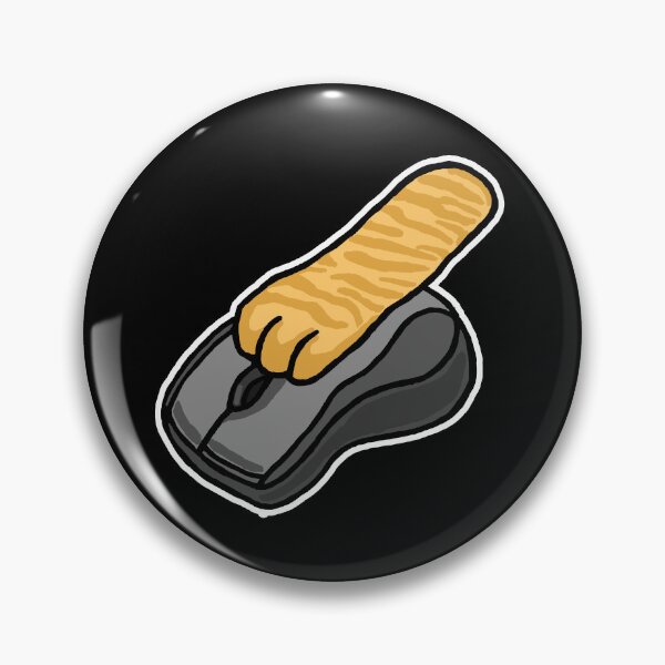 Item preview, Ginger Cat Paw On Computer Mouse/Cursor 2 designed and sold by CamilasPrints.