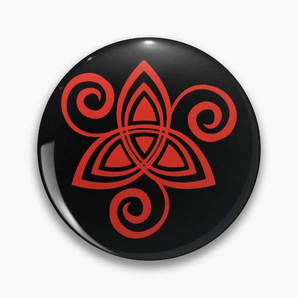 Item preview, Red Celtic flower designed and sold by Lagueny.