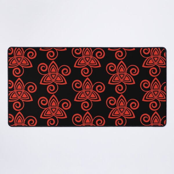 Item preview, Red Celtic flower designed and sold by Lagueny.