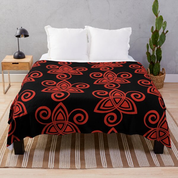 Item preview, Red Celtic flower designed and sold by Lagueny.