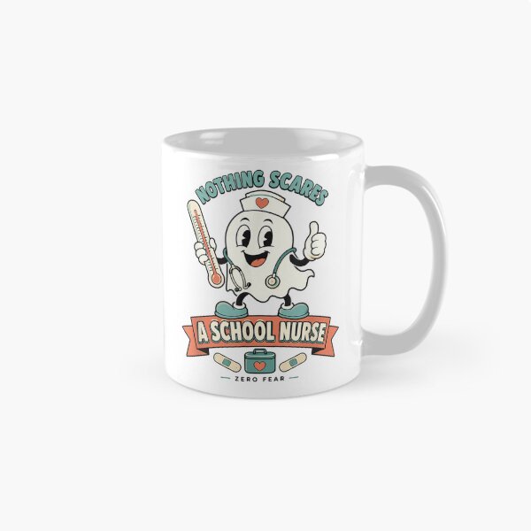 Item preview, Cute Vintage Ghost Nothing Scares A School Nurse Back To School designed and sold by Taniyah Gomes.