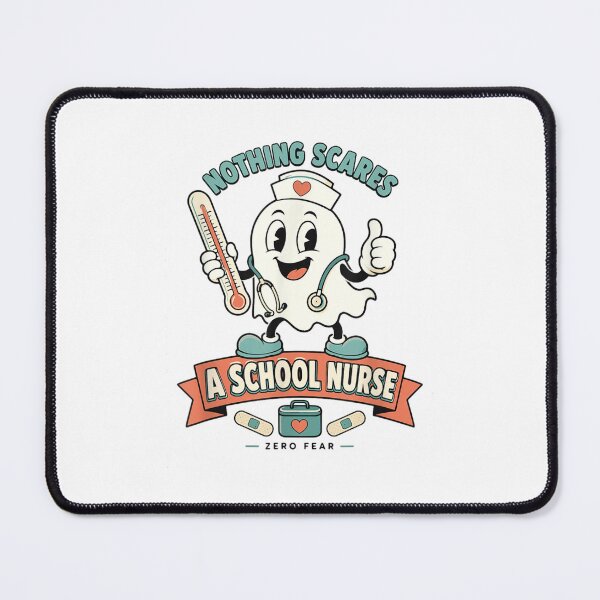 Item preview, Cute Vintage Ghost Nothing Scares A School Nurse Back To School designed and sold by Taniyah Gomes.