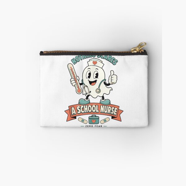 Item preview, Cute Vintage Ghost Nothing Scares A School Nurse Back To School designed and sold by Taniyah Gomes.