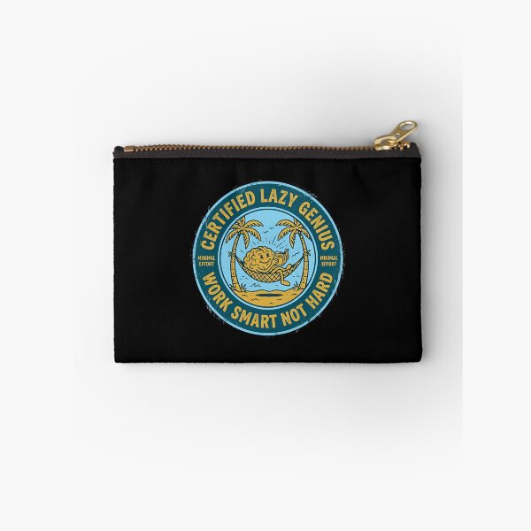 Item preview, Certified Lazy Genius Work Smart Vintage Badge designed and sold by DuckOddity.