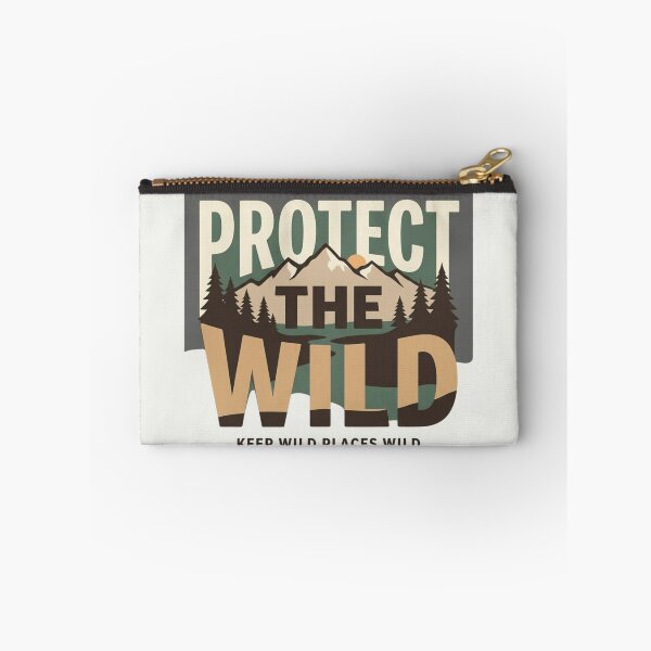 Item preview, Protect the Wild | Premium Wilderness Conservation Artwork designed and sold by Amr Darwish Graphic designer.