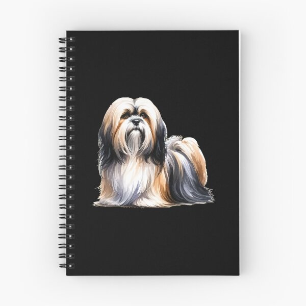 Item preview, Shih Tzu Dog Portrait Painting designed and sold by OlyvieArt.