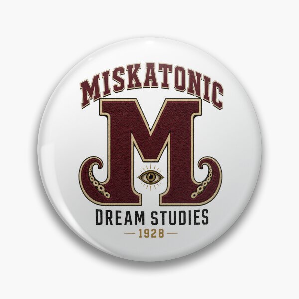 Item preview, Miskatonic University Dream Studies – Varsity M designed and sold by Fenay Designs.