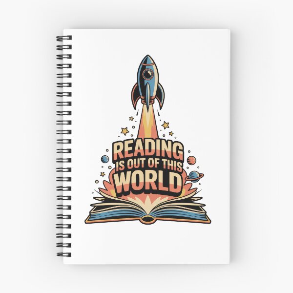 Item preview, Reading is Out of This World Book Lover designed and sold by borutawear.