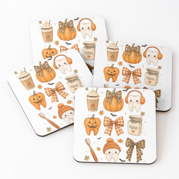 Item preview, Cute Pumpkin Spice And Floss Advice Fall Dental Hygienist Assistant Graphic designed and sold by Taniyah Gomes.