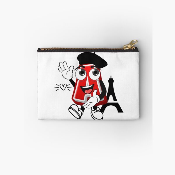Item preview, Letter A in Paris - Cute Cartoon Travel Initial designed and sold by ImaginARTDesign.