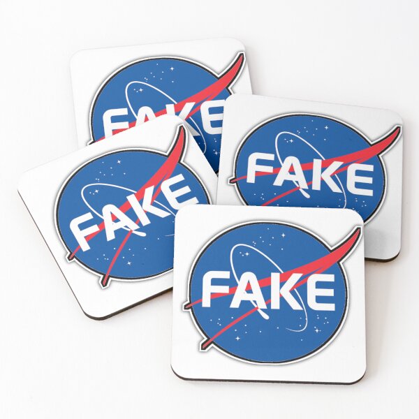 Item preview, Space is Fake 2 designed and sold by MattyMosArcade.