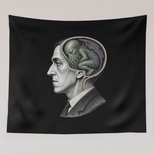 Item preview, Lovecraft Mind – Sleeping Cthulhu Brain Cutaway designed and sold by Fenay Designs.