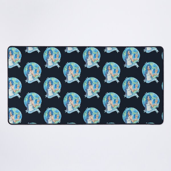Item preview, Pisces Zodiac Sign Celestial Water Element Magic Art designed and sold by esmavart.