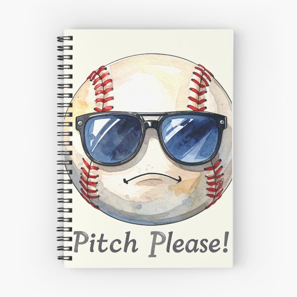 Item preview, Pitch Please! Baseball Ball with Sunglasses designed and sold by LiskoDesign.