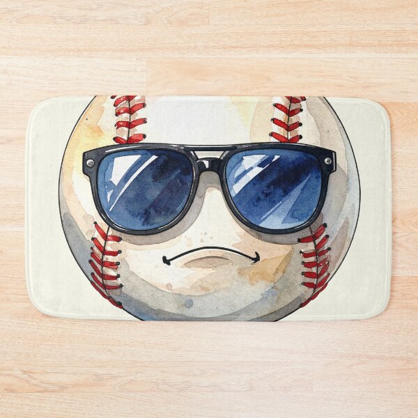 Item preview, Pitch Please! Baseball Ball with Sunglasses designed and sold by LiskoDesign.