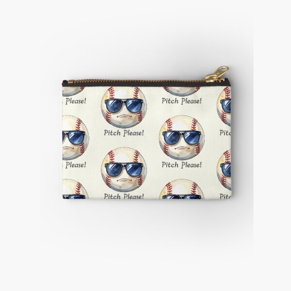 Item preview, Pitch Please! Baseball Ball with Sunglasses designed and sold by LiskoDesign.