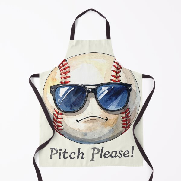 Item preview, Pitch Please! Baseball Ball with Sunglasses designed and sold by LiskoDesign.