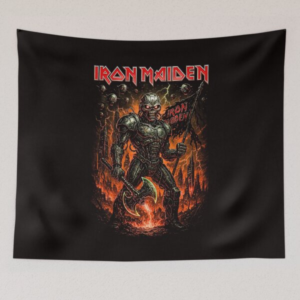 Item preview, Iron Maiden: Cybernetic Eddie in the Post-Apocalypse designed and sold by interdesigner.