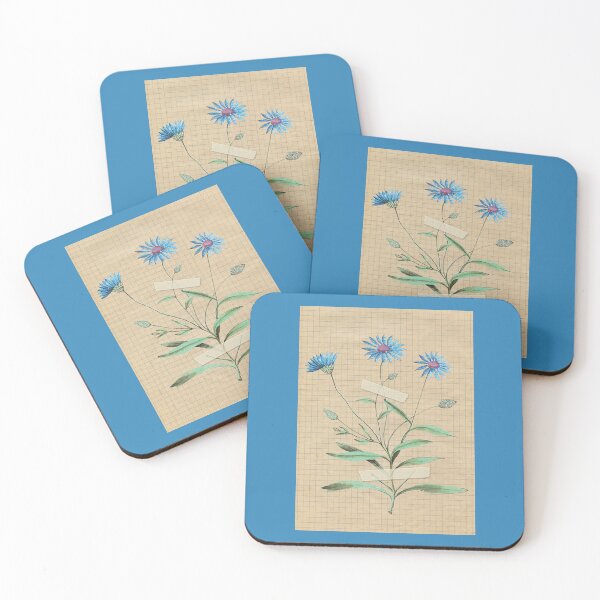 Item preview, Vintage Cornflower Botanical Illustration designed and sold by mockingbirdmuse.