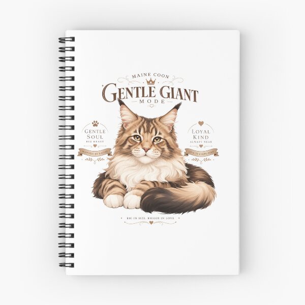 Item preview, Gentle Giant Mode Maine Coon Cat Dad Kawaii T-Shirt designed and sold by Ashley critters.