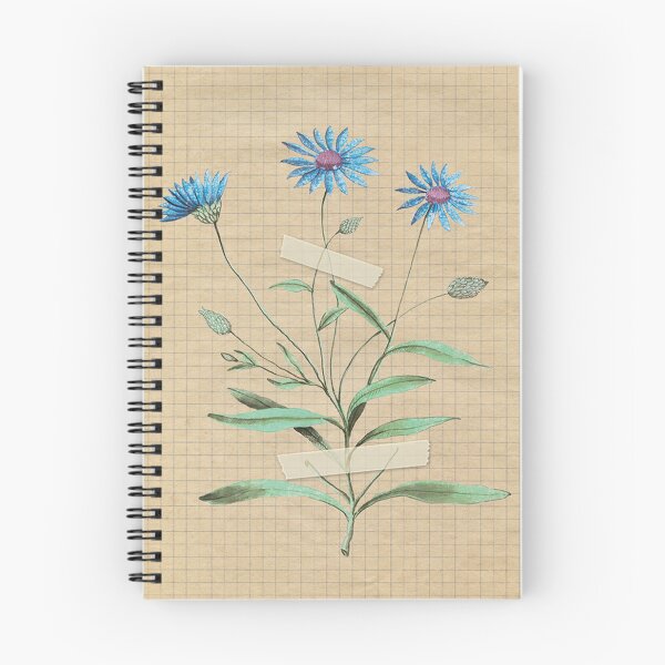 Item preview, Vintage Cornflower Botanical Illustration designed and sold by mockingbirdmuse.