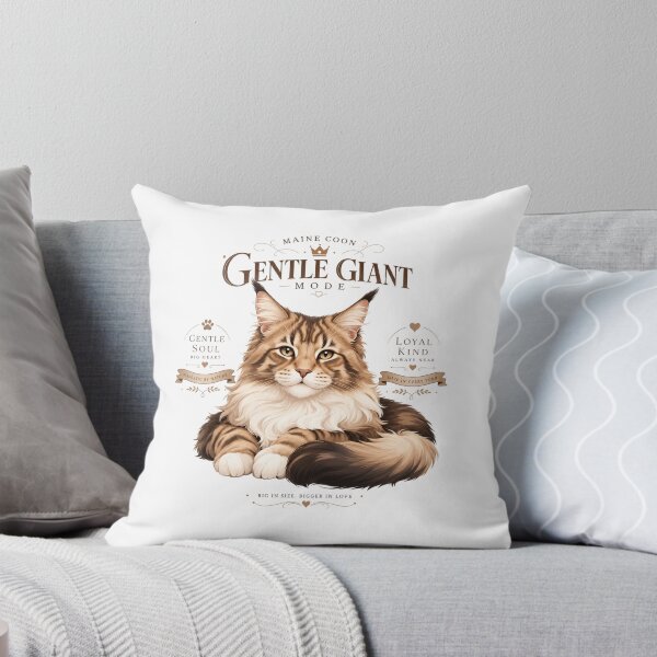 Item preview, Gentle Giant Mode Maine Coon Cat Dad Kawaii T-Shirt designed and sold by Ashley critters.